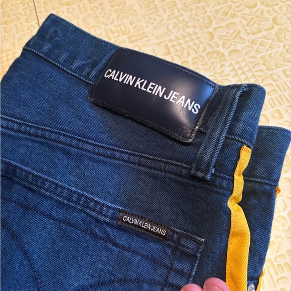 Calvin Klein Jeans - Blue with Yellow Accent - Picture 3 of 9